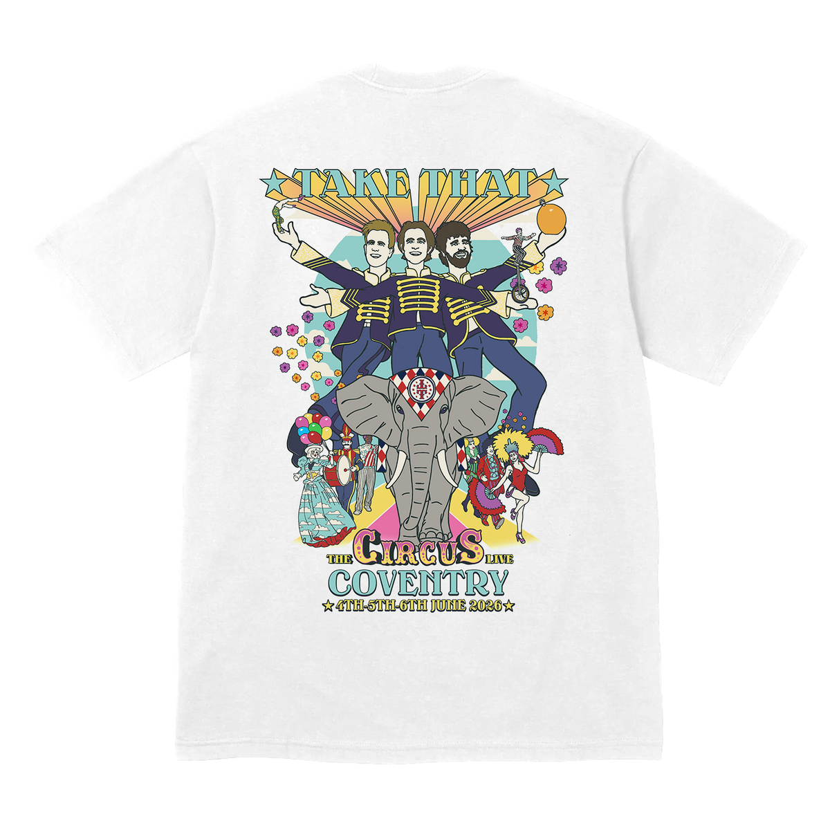 The Circus Live Coventry Illustration Tee