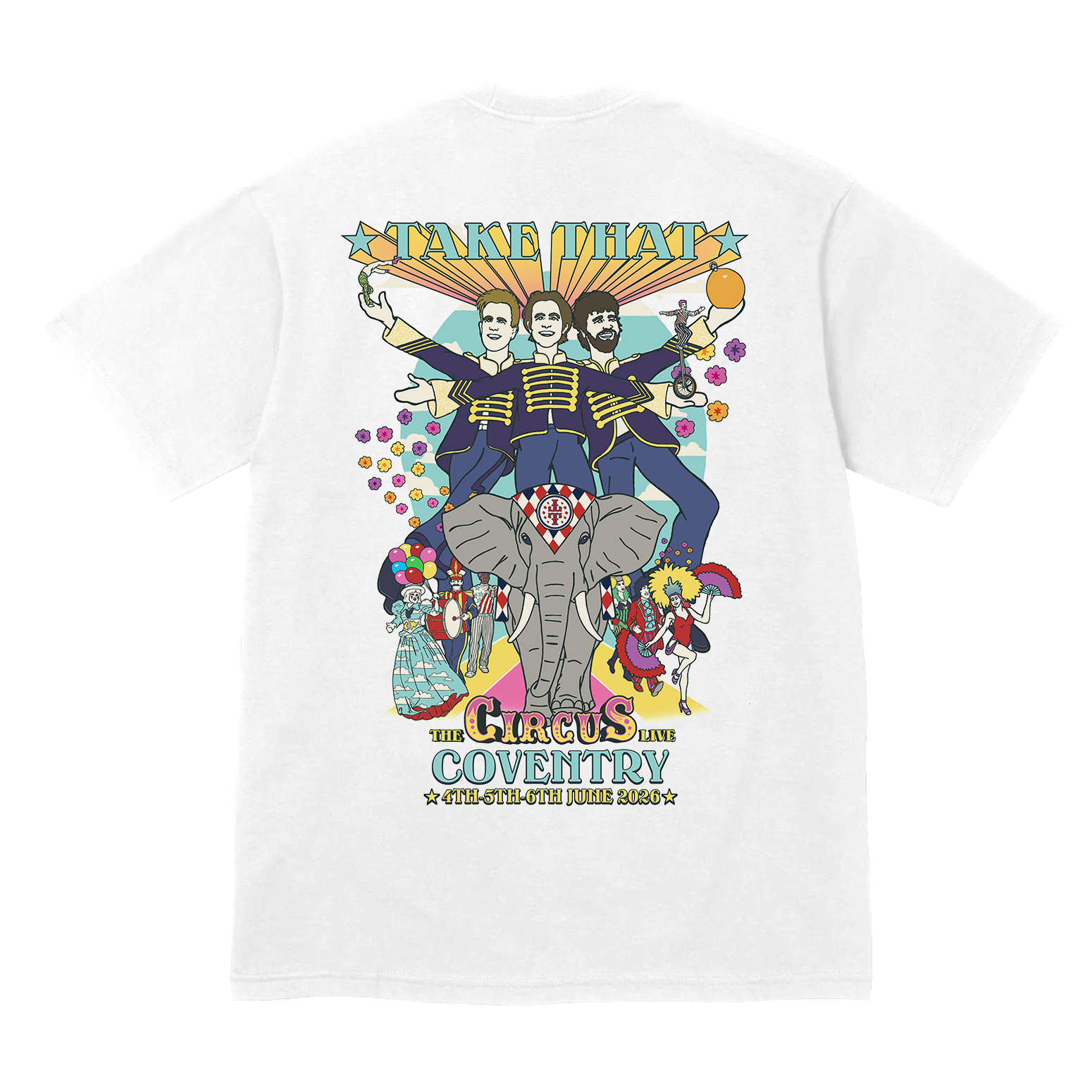 The Circus Live Coventry Illustration Tee