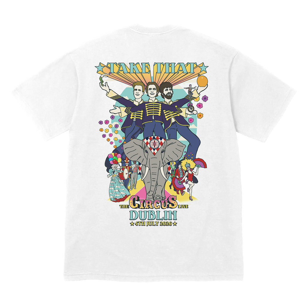 The Circus Live Dublin Illustration Tee
