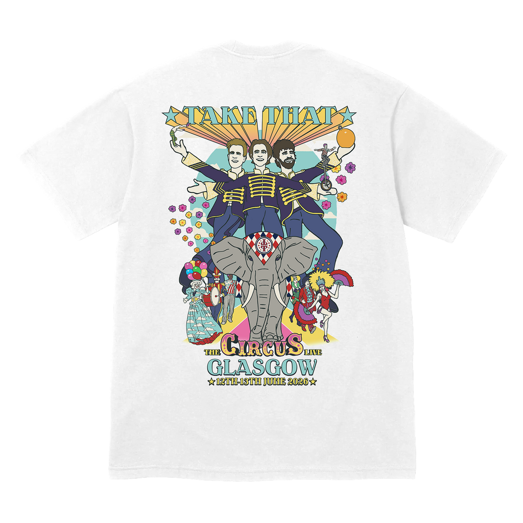The Circus Live Glasgow Illustration Tee