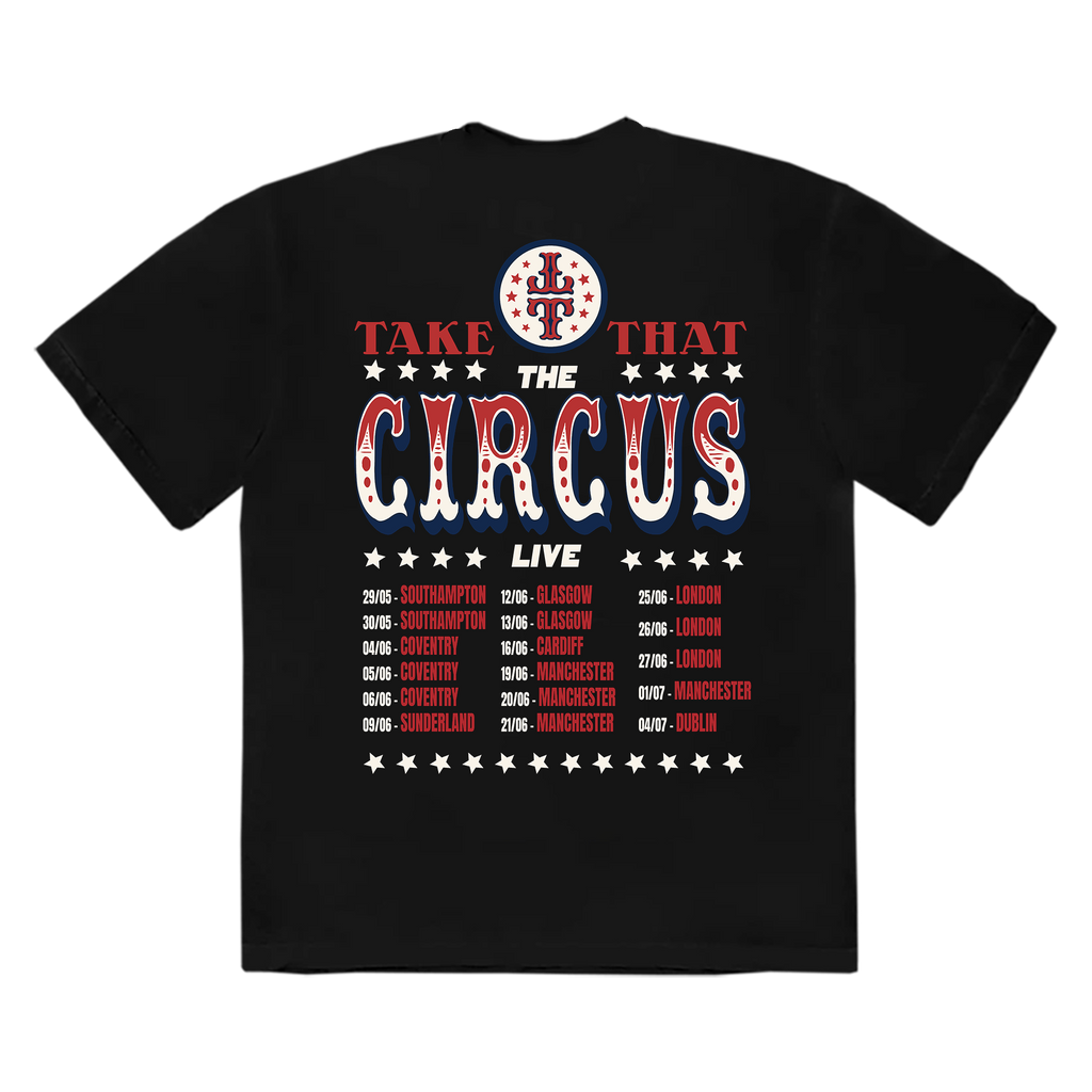 The Circus Live Photo Dates Tee