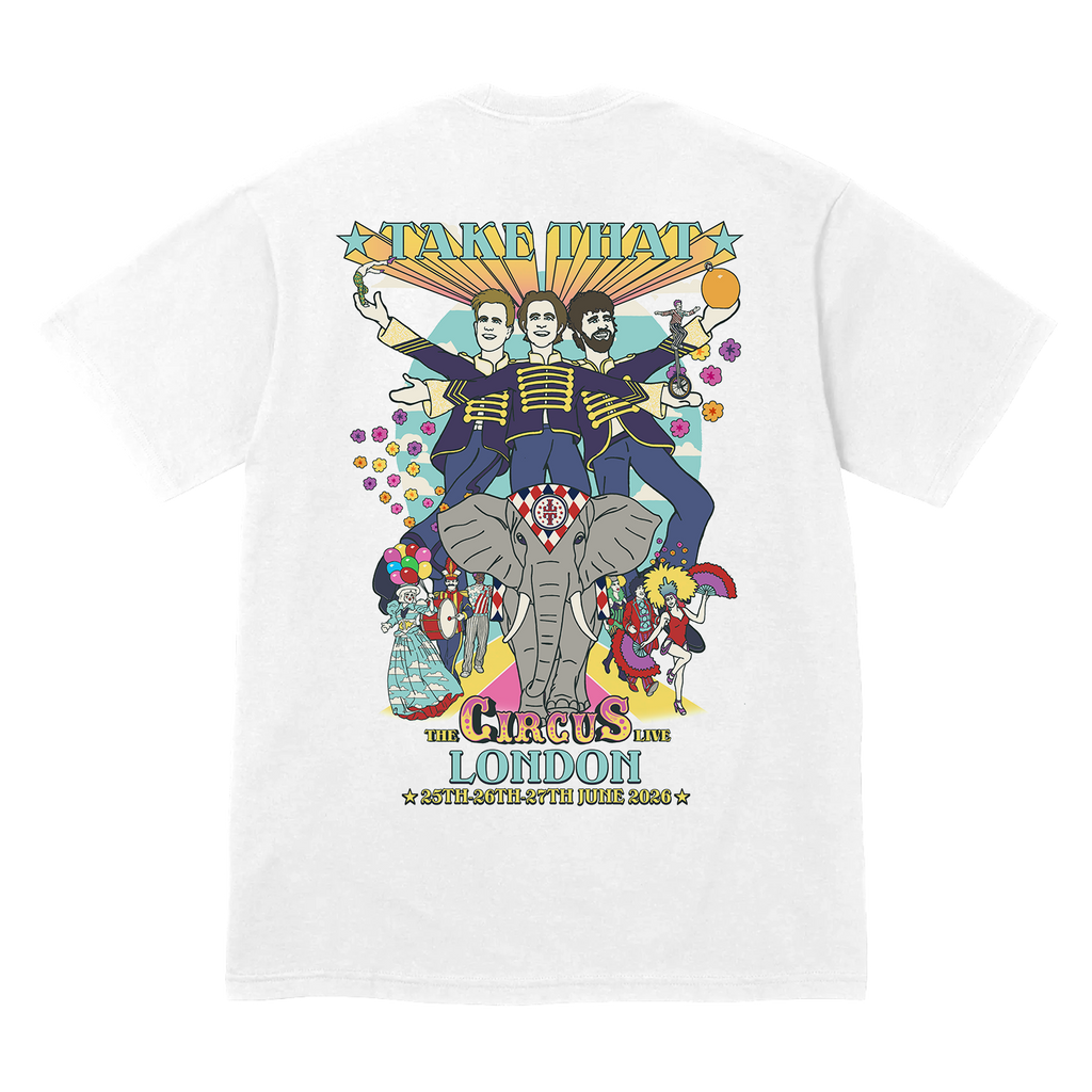 The Circus Live London Illustration Tee