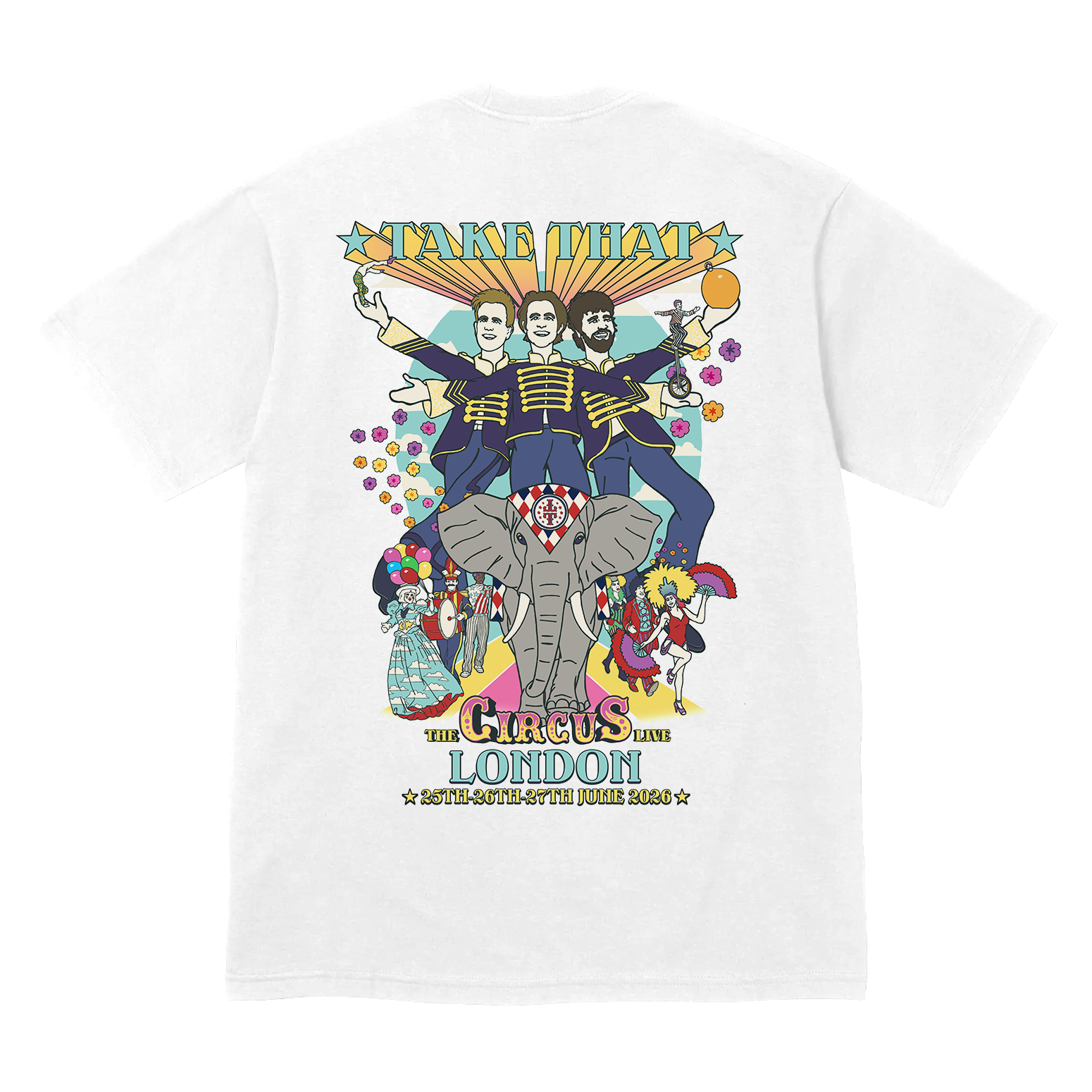 The Circus Live London Illustration Tee