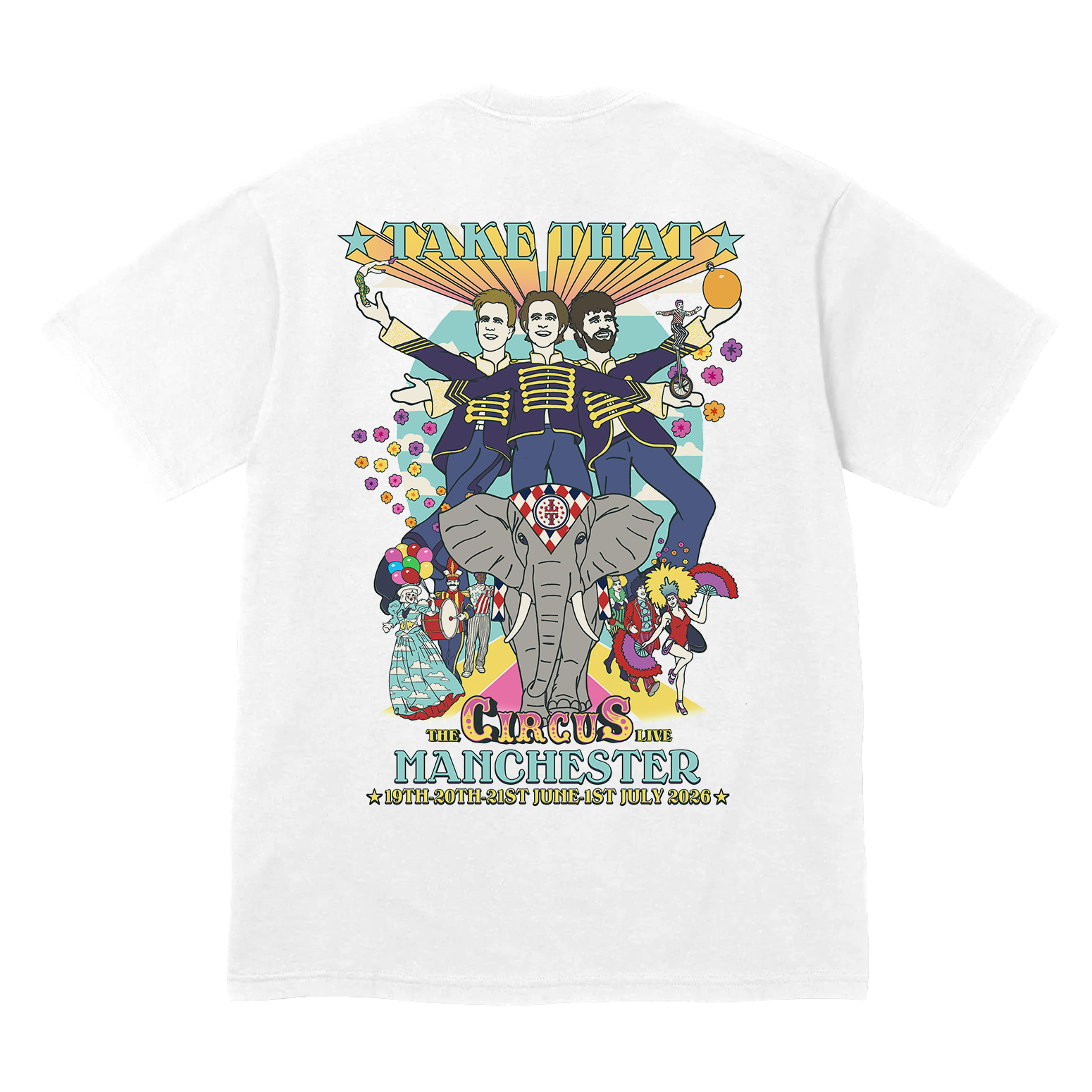 The Circus Live Manchester Illustration Tee