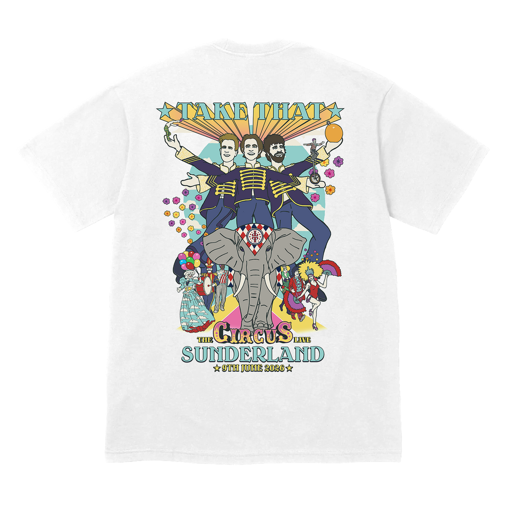 The Circus Live Sunderland Illustration Tee