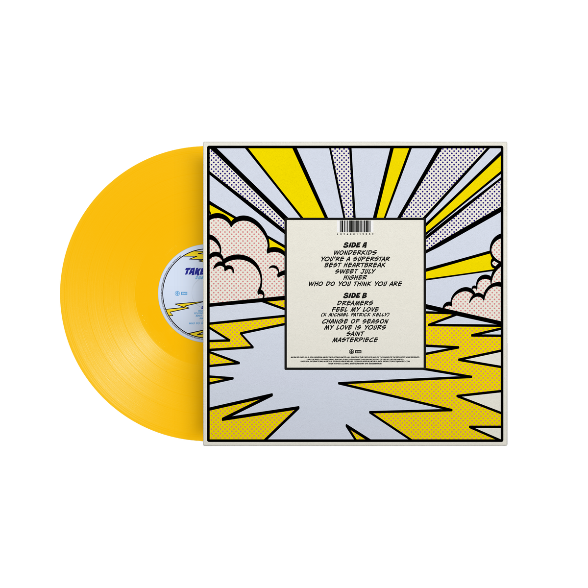 DREAMERS - STORE EXCLUSIVE LIMITED EDITION YELLOW LP