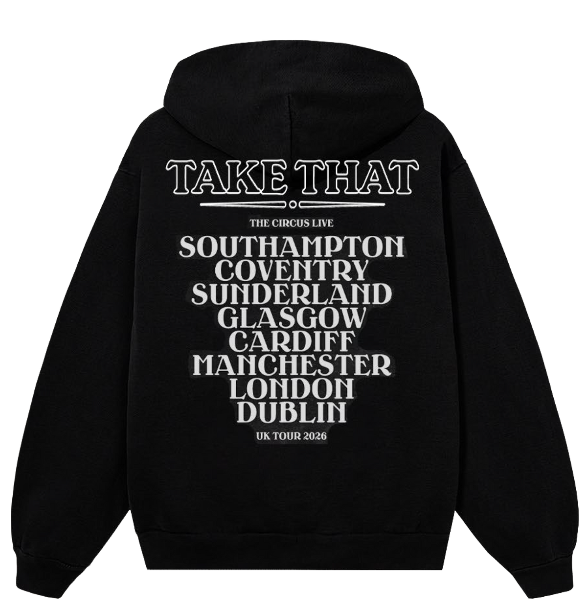 The Circus Live Black Hoodie