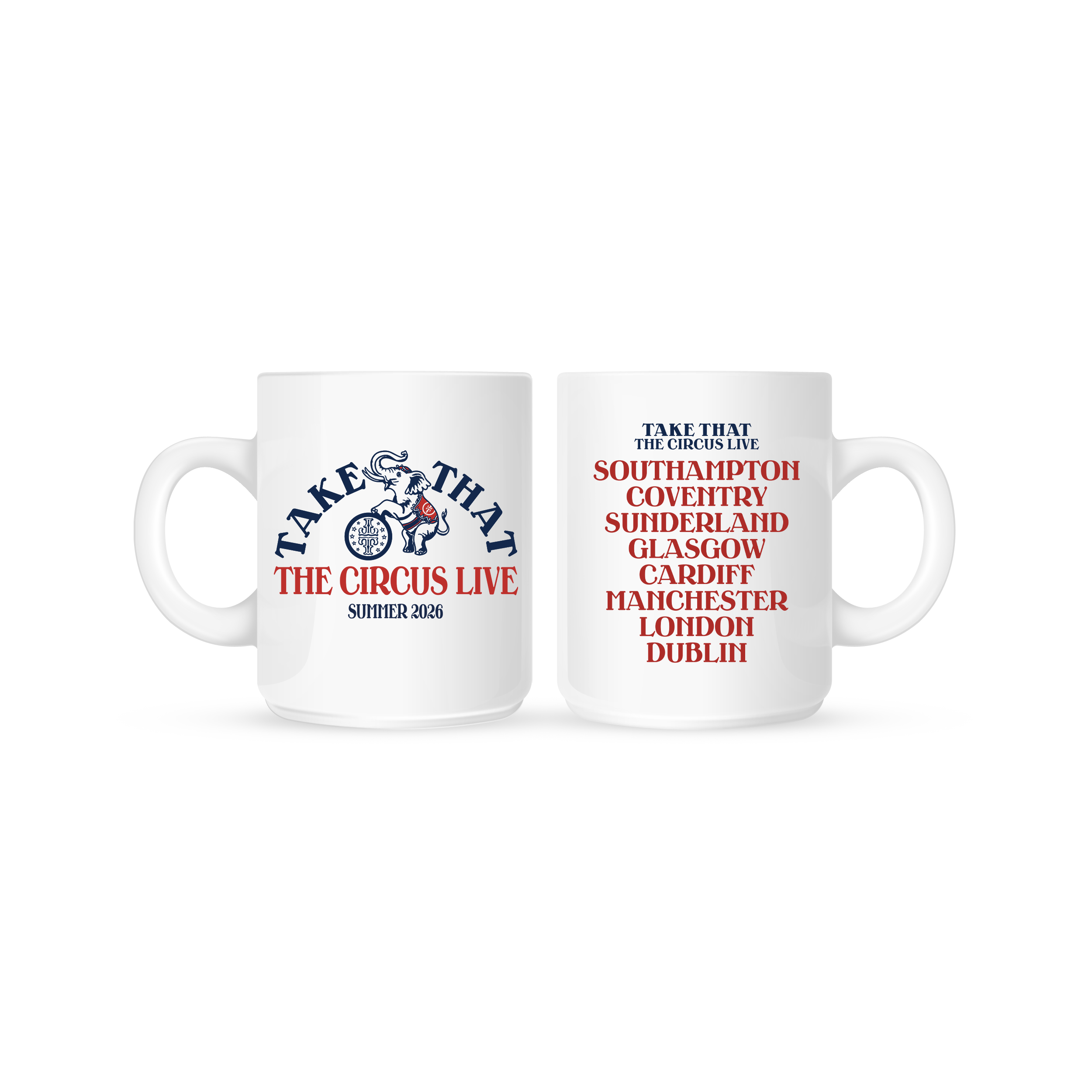 The Circus Live Tour Mug