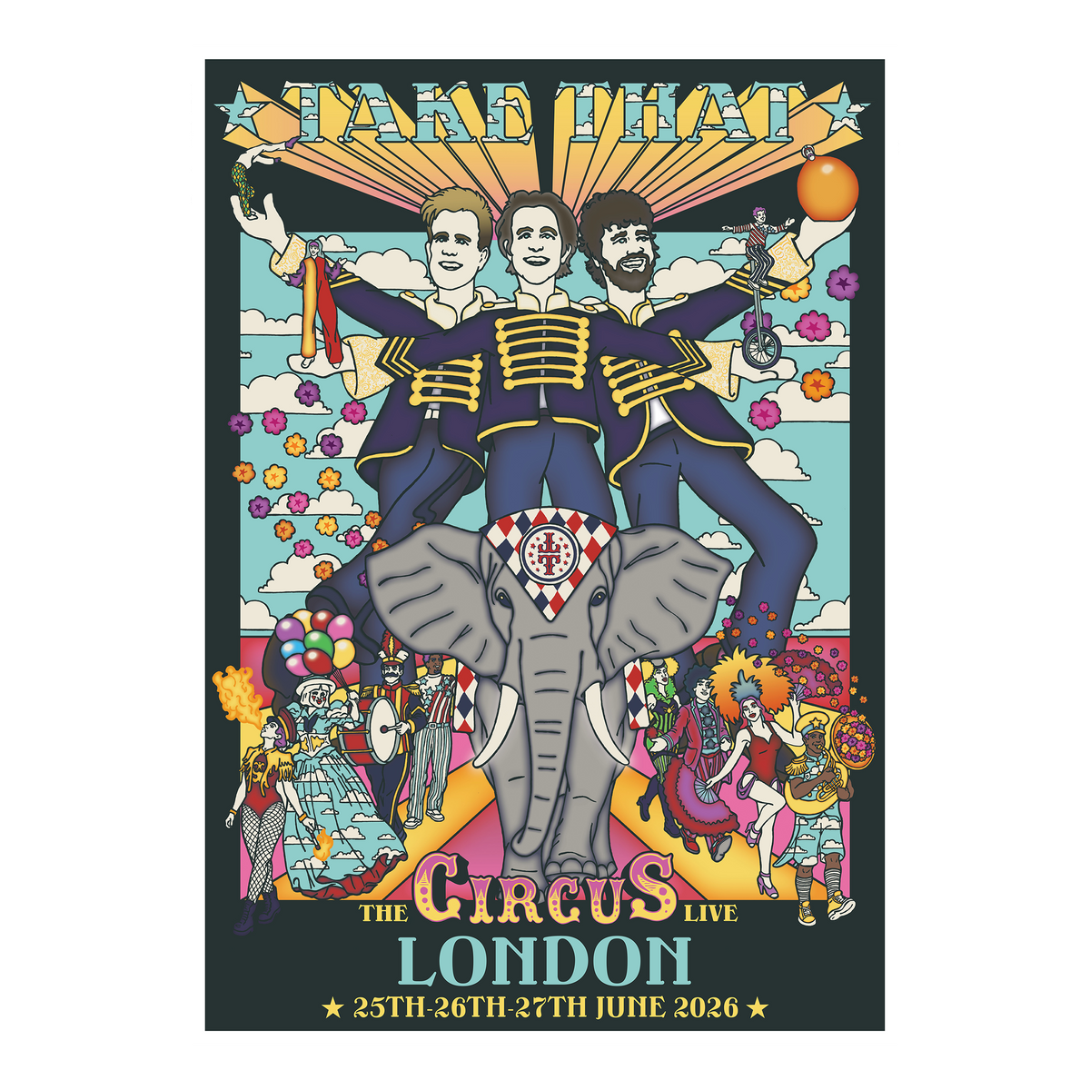 The Circus Live London Poster