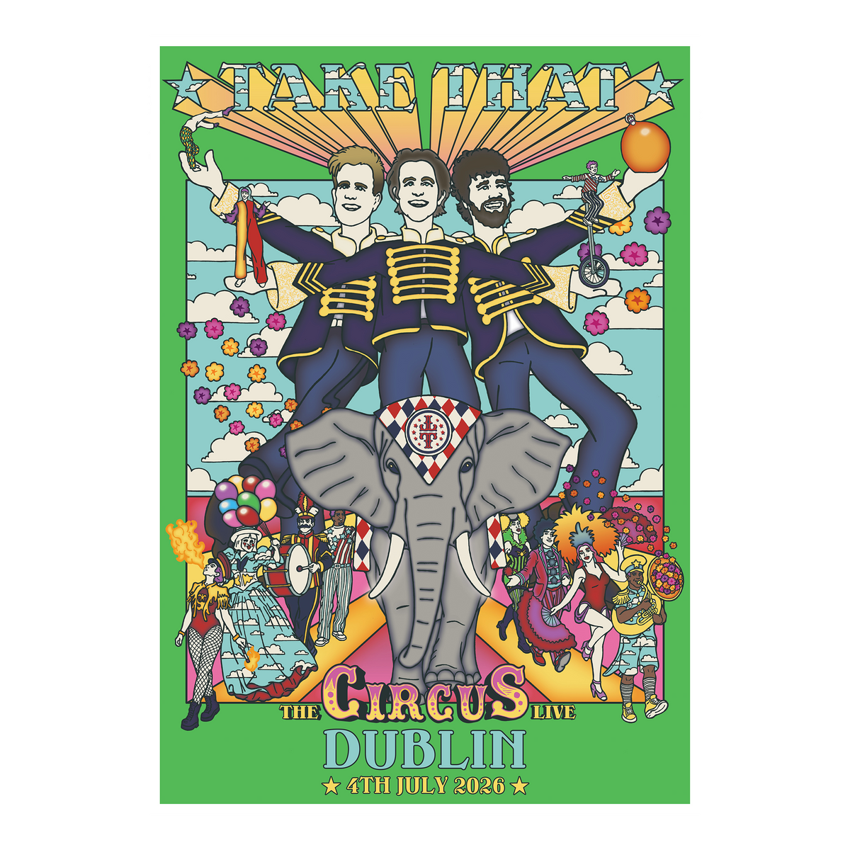 The Circus Live Dublin Poster
