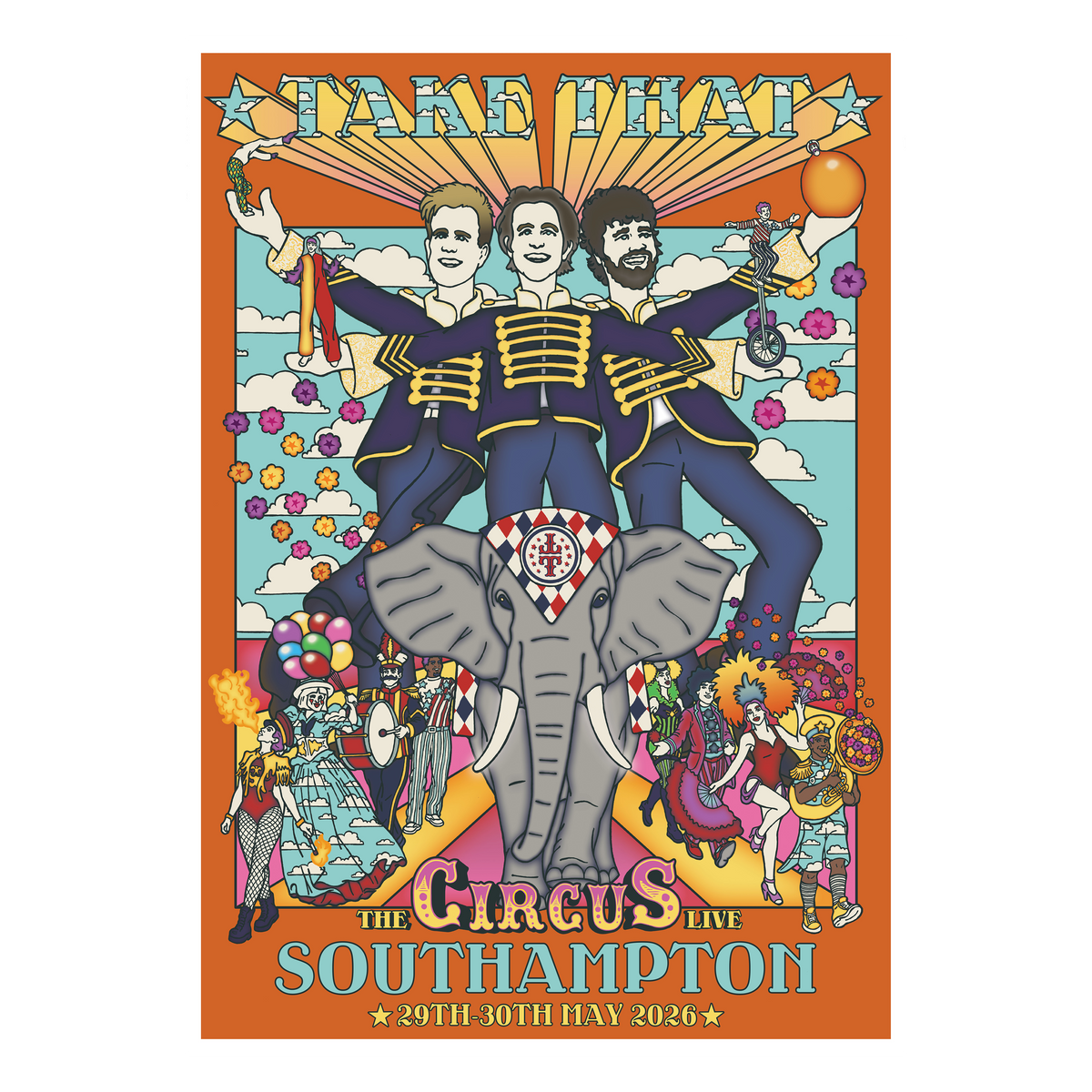 The Circus Live Southampton Poster