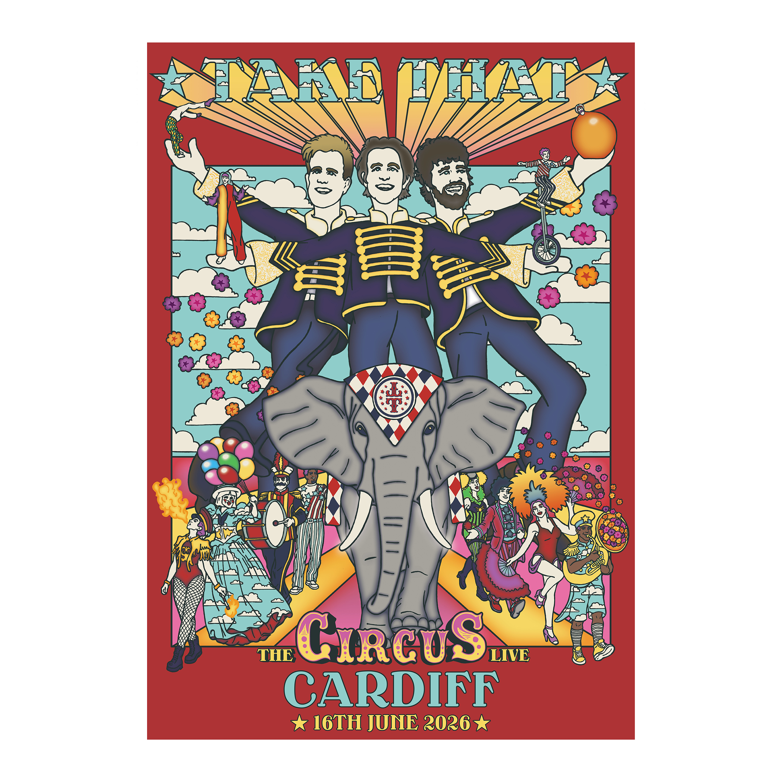 The Circus Live Cardiff Poster