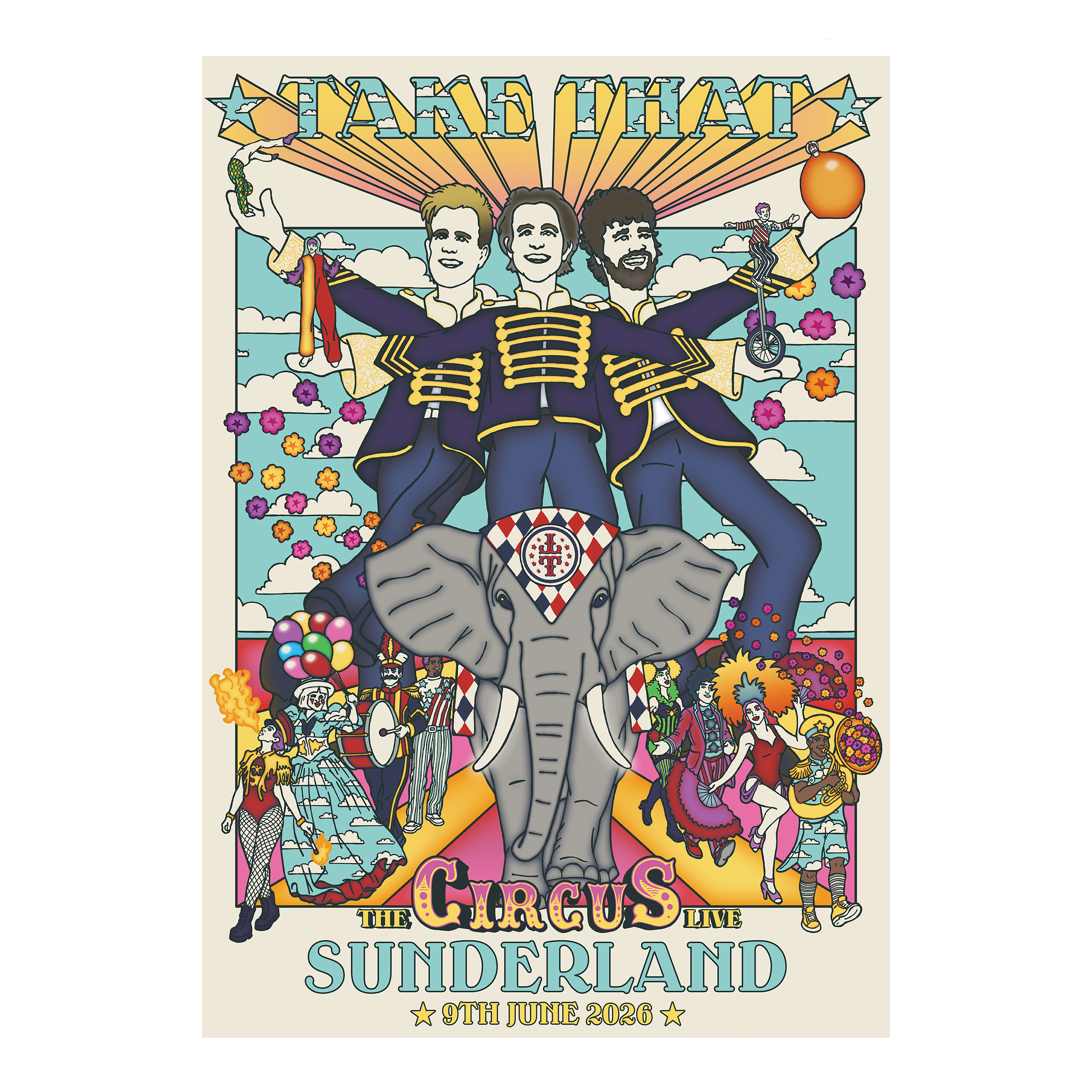 The Circus Live Sunderland Poster