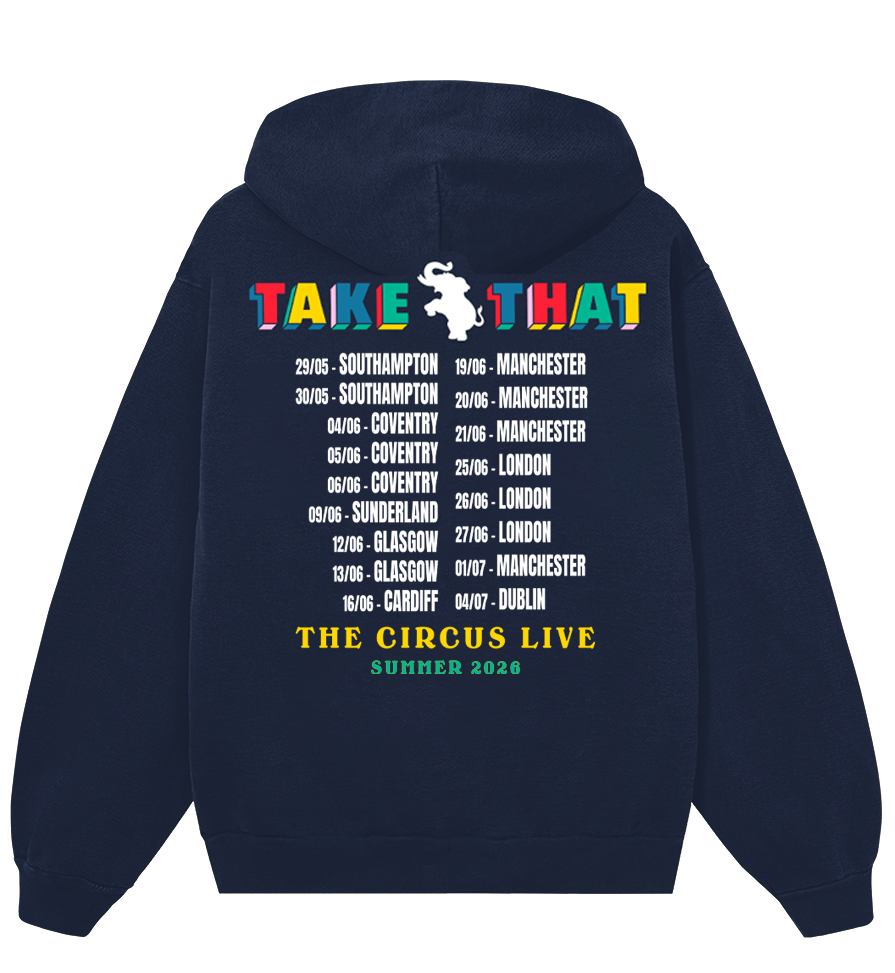 The Circus Live Navy Hoodie